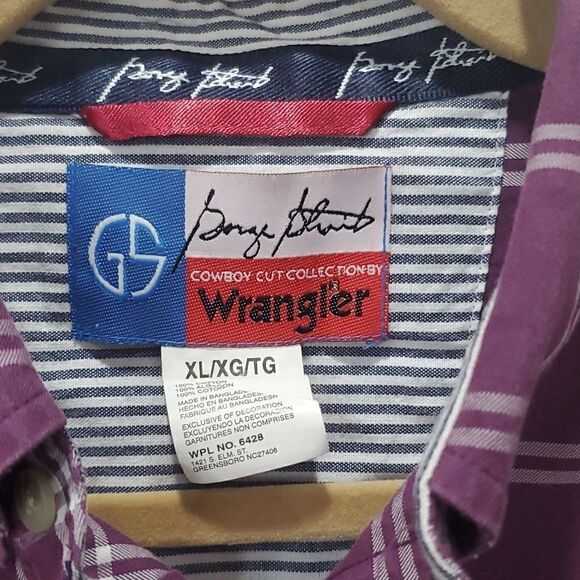 George Strait cowboy cut Collection by Wrangler Shirt,  Size XL - Picture 2 of 4